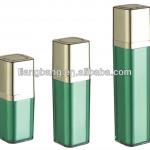 2013 New green squre airless bottle with screw pump LBB-07