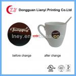 2013 paper PVC temperature indicator label heat sensitive color changing sticker LY-CCS-001