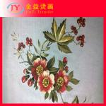 2014 beautiful flower good quality excellent material competitive price plane heat transfer for garment JYH