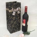 2014 fashion beautiful wine kraft paper bag W-24