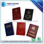 2014 Hot Selling Manufacturing Security Printing For Passport/Bank Passbook/Visa/Certificate For Promotional HC Security Printing Passport