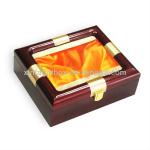 2014 luxury design wooden tea box with windown wtb-01