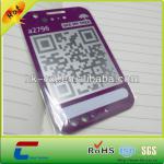 2014 new coming stainless steel metal qr code card cxj-metal qr code card-167