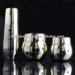 2014 new design 30g 50g 40ml golden cosmetic bottle xh-221