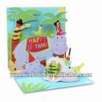 2014 New Design Happy new year greeting card, Christmas greeting card GC1808