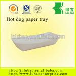 2014 new disposable paper right angle tray for food