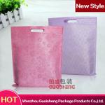 2014 Newest Product Non Woven Embossed Die Cut Bag GUOSHENG