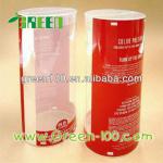 2014 Popular Small Clear Plastic Tube Packaging, Transparent plastic tube for OEM plastic tube packaging