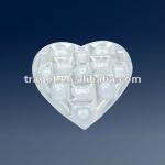 2014 vacuum form heartshape tray for chocolate TG804