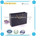 2014hot sale boutique shoes packaging simple design paper shopping bag hhsy4896