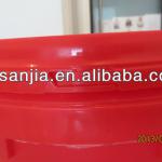 20L cheap colored with lids and handle plastic pail SJD-20LPAIL