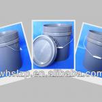 20L plastic bucket for lubricant oil gray WHP20-1