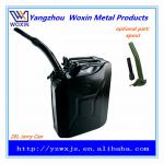 20L portable metal fuel tank with extra spout wx