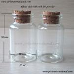 20ml Glass Vial with Cork Pirlo-CK003