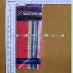 20sheets Packing Printed Tissue paper with Colour Tissue Paper MA655(OCB)