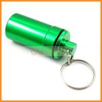 22mm Diameter Pill Holder Cache Container Geocache Key Rings PB-52