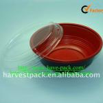 24 oz anti-fog disposable microwave plastic round bowl HD-700