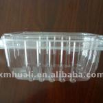 250g plastic blister clear fruit container as customer required