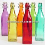 250ml 500ml 1 liter food grade swing top glass water bottle TY20