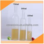 250ml 500ml 750ml Frosted Glass Bottle For Beach Drink Holders VJ-ZF419