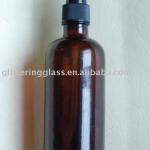 250ML amber Glass bottle with lition pump(JX-EA-250ml) JX-EA-250ml