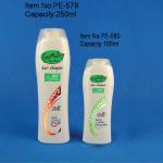 250ml plastic PE shampoo bottle PE-540-1