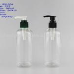 300ml Boston Round Plastic bottle IEK-004