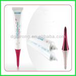 30g white pastic eye gel tube with new type lid made in Donguan,Guangdong D22*110mm