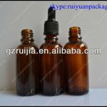 30ml amber medical glass dropper bottle 30ml