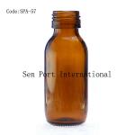 30ml Medicinal injection brown bottle/ amber glass bottle for pharmaceutical SPA-57