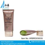 35ml oval plastic rubber tube packaging for cream HRBRO30035