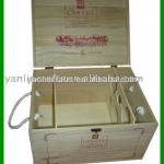 36x28x21.5cm Latest design wooden wine case WJ2010-15