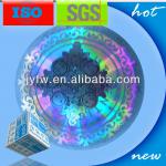 3d round custom hologram sticker A168