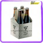 4 Pack Paper Beer Carrier Box PB006 4 pack paper beer carrier box