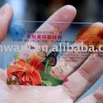 4C crystal trading cards designing and printing service pvc-898