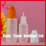 5/8/10/12/15/20/30/50ml LDPE plastic dropper bottle with childproof cap 15ml plastic dropper bottle RT-CPCLTT--PE