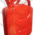 5 Liter metal Jerry Can/Fuel can/gas can KC05-R