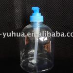 500ml clear plastic hand soap pet bottle ,hand wish bottle SB-15