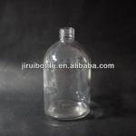 500ml glass liquid soap bottle with pump JIRUI