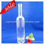 500ml Hot Sale Vodka Glass Transparent Bottles ZF-1422