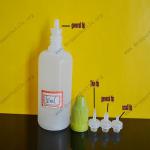 50ml pe nicotinic liquid for e cigarette bottle/nicotinic liquid for e cigarette bottle with Child caps 50ml