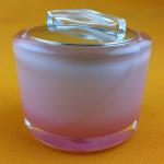 50ml pink acrylic cosmetic jar for creams/ cosmetic package CY-N