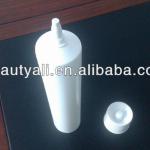 50mm diameter caulk tubes with ribbed high screw on cap plastic industrial tube