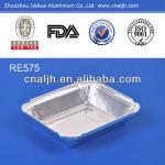 575ml disposable aluminium foil food containers RE575