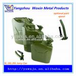 5L 10L 20L olive green steel can/jerry can with spout wx