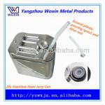 5L 10L 20L portable safety stainless steel gas jerry can wx042