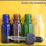 5ml glass dropper bottles with black rubber dropper china supplyer 5ml10ml20ml30ml50ml