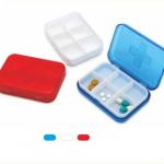 6 grid ten character small pill box A0129034