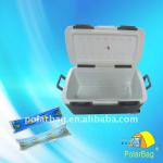 65L portable plastic ice cooler box with wheels HTLL3265A2