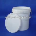 7.5L plastic bucket with lid for milk powder 7.5L